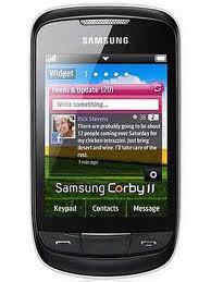 Telefono Movil Samsung Corby 2 S3850 Negro